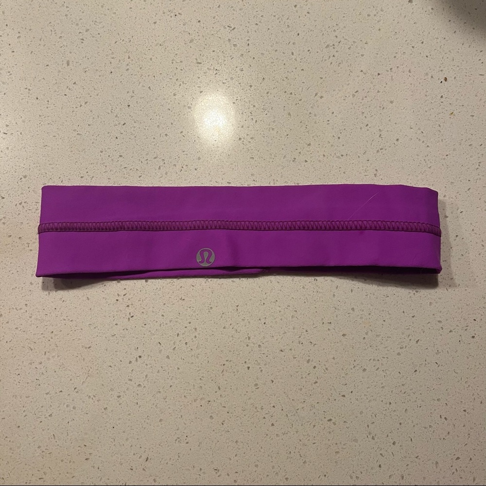 Purple Lululemon Headband